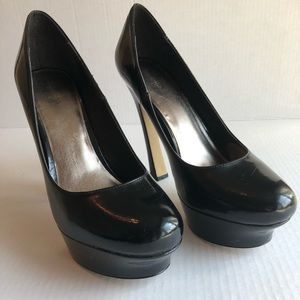 Zigi Soho black patent leather heels